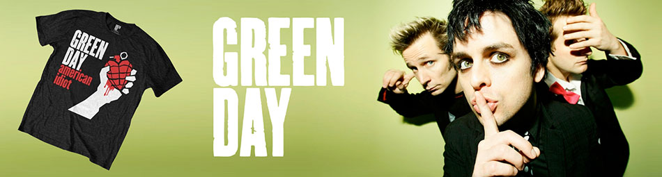 Green Day rockovy obchod