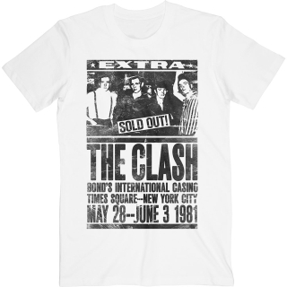 Tričko The Clash - Bond's 1981