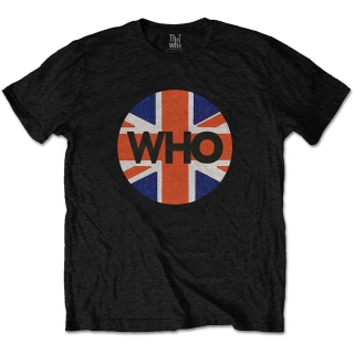Tričko The Who - Union Jack Circle