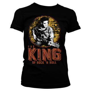 Dámske tričko Elvis Presley - The King Of Rock 'N Roll