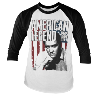 Tričko 3/4 rukáv Elvis Presley - American Legend