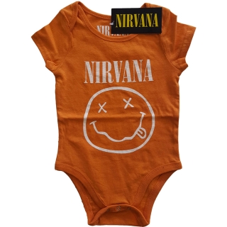 Detské body Nirvana - White Happy Face