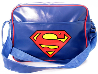 Taška - Superman - Logo Messenger Bag - Blue