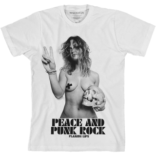 Tričko The Flaming Lips - Peace & Punk Rock Girl