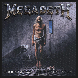 Nášivka Megadeth - Countdown To Extinction