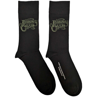 Ponožky Johnny Cash - Text Logo