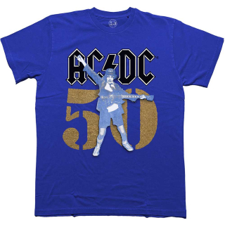 Tričko AC/DC - Gold Fifty