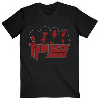Tričko Thin Lizzy - Band Photo Logo