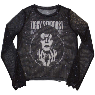 Dámske sieťované tričko David Bowie - Ziggy v1