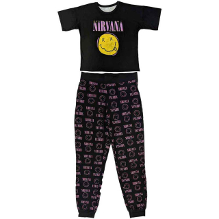 Dámske pyžamo Nirvana - Xerox Smile Pink