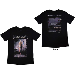 Tričko Megadeth - Countdown (Back Print)