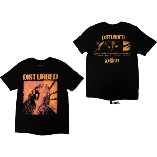 Ex Tour tričko Disturbed - European Tour '23 Split Face