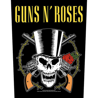 Veľká nášivka Guns N´Roses - Skull & Guns