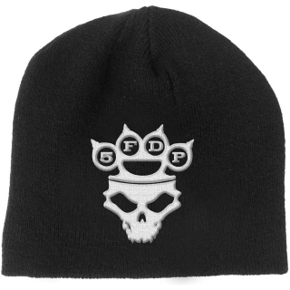 Zimná čiapka Five Finger Death Punch - Knuckle Duster Logo & Skull