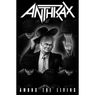 Textilný plagát Anthrax - Among The Living
