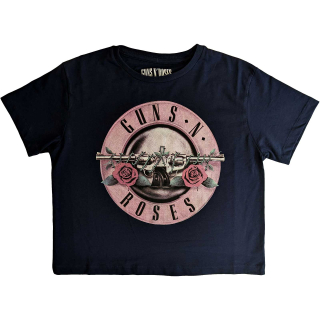 Dámske crop tričko Guns N Roses - Classic Logo