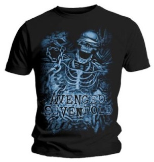 Tričko Avenged Sevenfold - Chained Skeleton