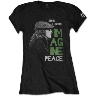 Dámske tričko John Lennon - Imagine Peace