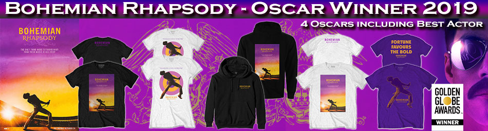 Queen Bohemian Rhapsody merchandising