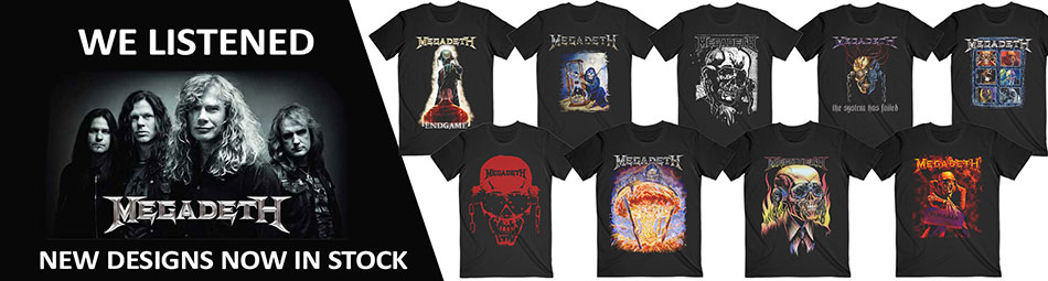 Megadeth-Merchandise-Shop