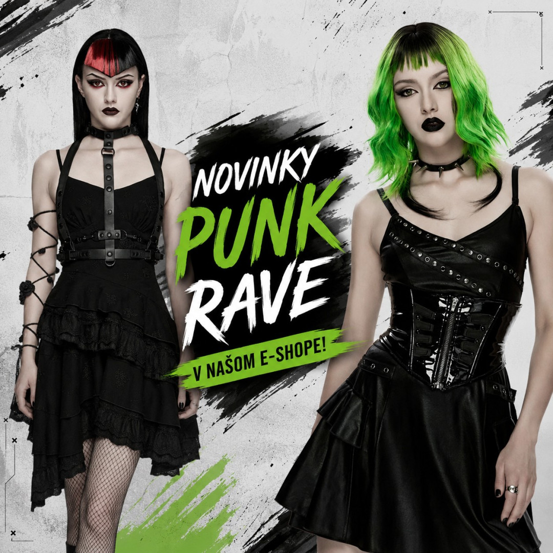 Punk Rave – keď sa gothic móda stretáva s rebéliou