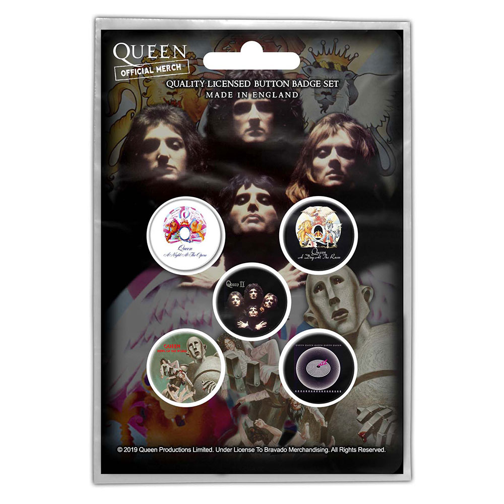 Set odznakov - Queen - Early Albums
