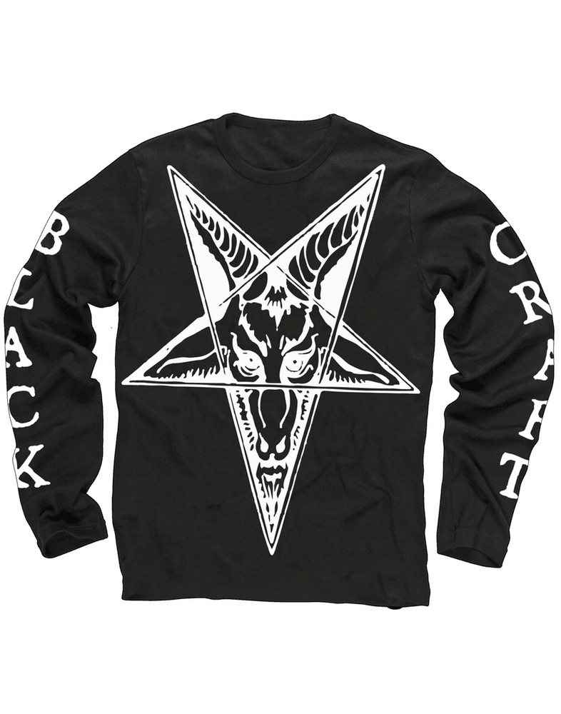 Pánske tričko dlhé rukávy - Blackcraft Cult - Baphomet