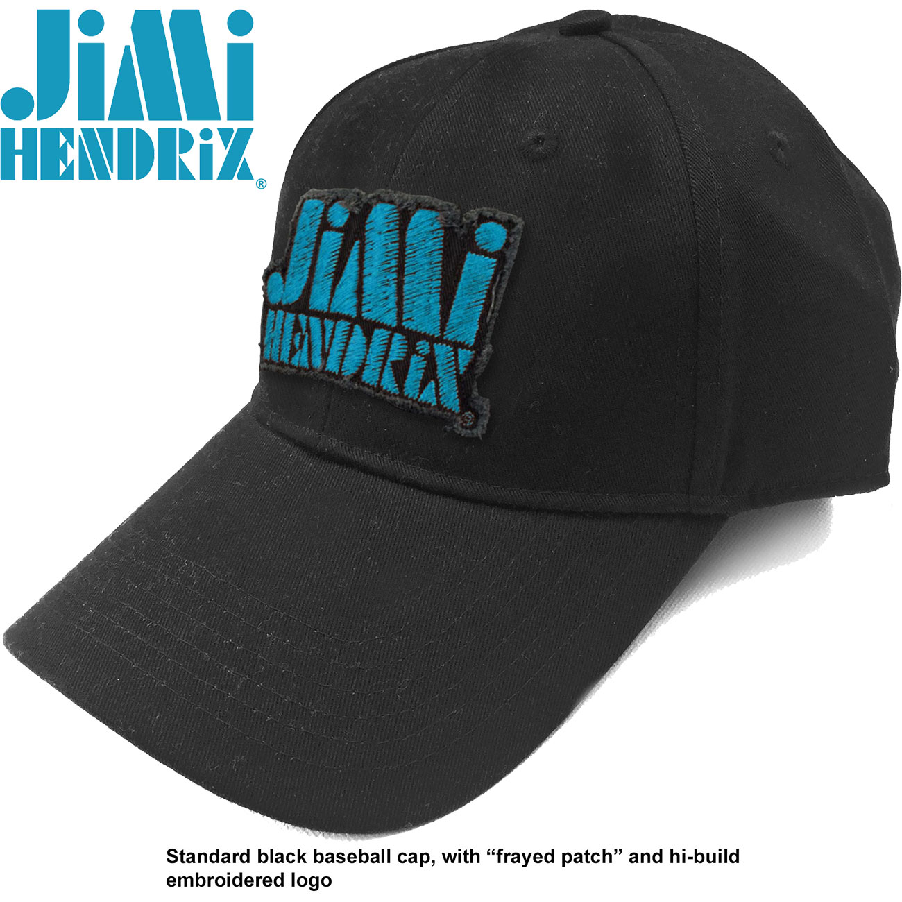 Šiltovka Jimi Hendrix - Blue Stencil Logo