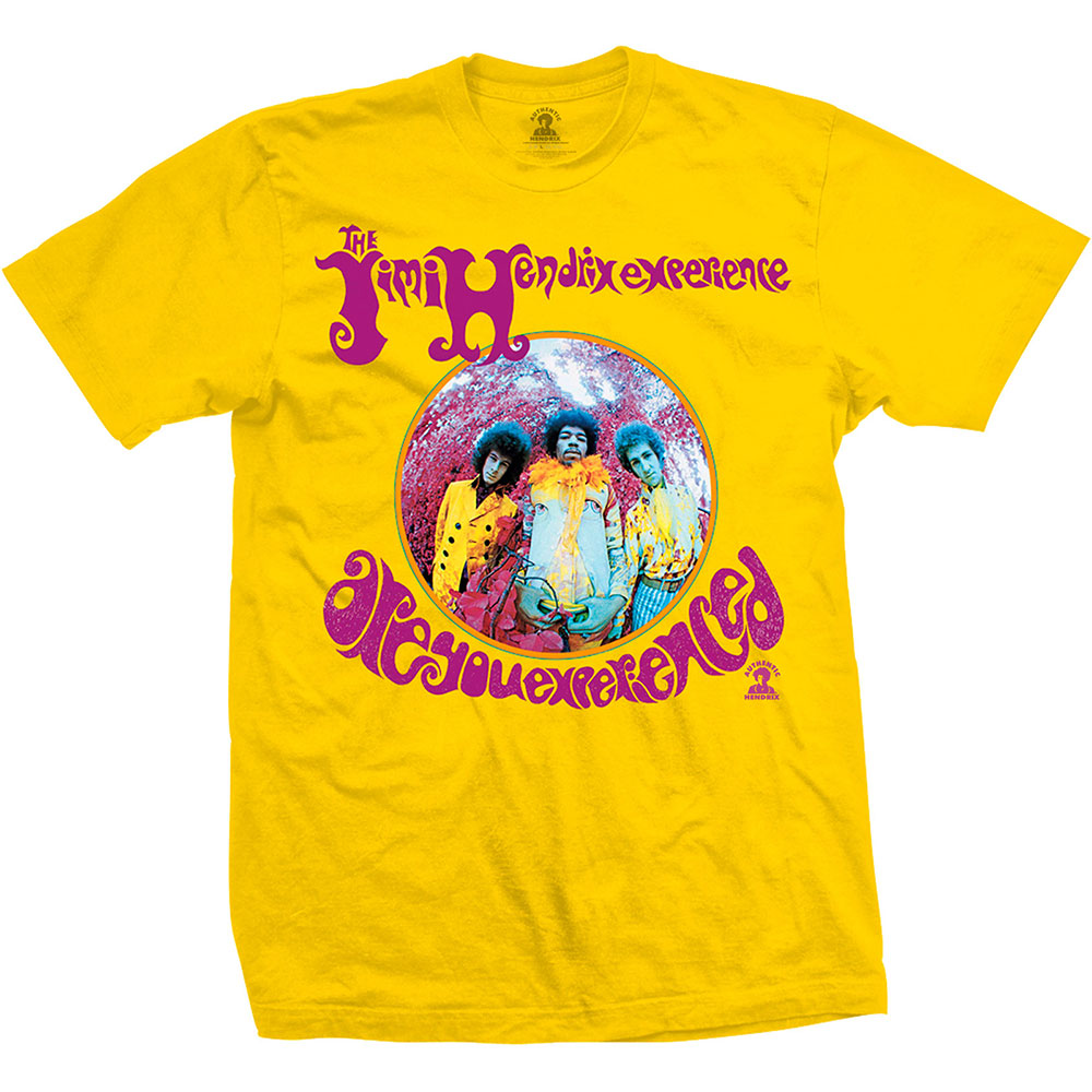 Tričko Jimi Hendrix - Are You Experienced /žlté/