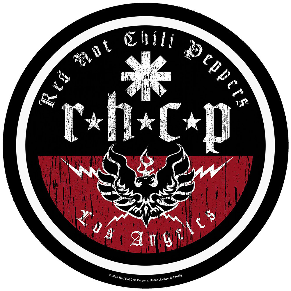 Veľká nášivka - Red Hot Chili Peppers - L.A.Biker