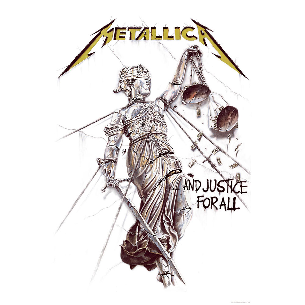 Textilný plagát Metallica - And Justice for All