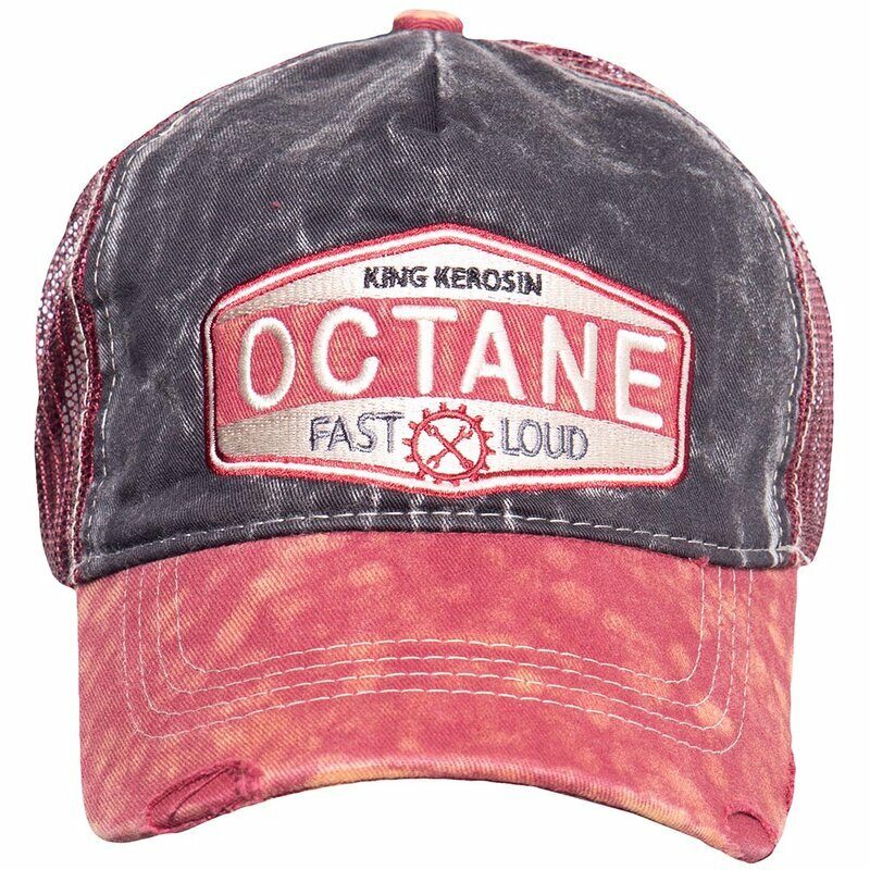 Trucker šiltovka King Kerosin - Octane Dark Red