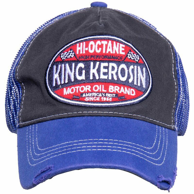 Trucker šiltovka King Kerosin - Hi-Octane Blue