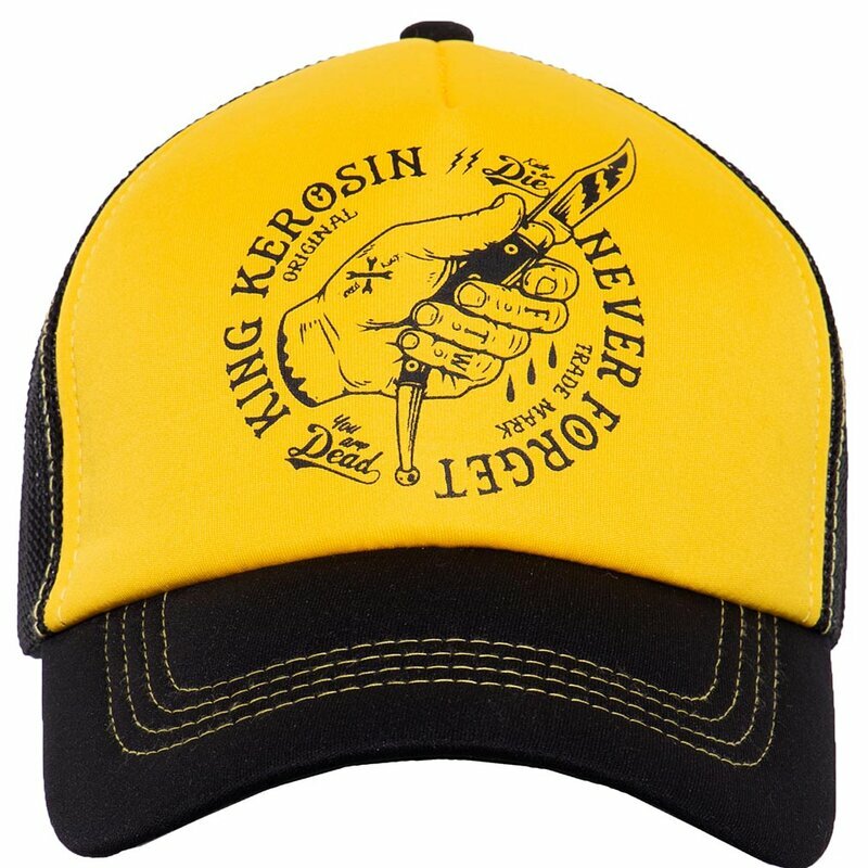 Trucker šiltovka King Kerosin - Never Forget Yellow