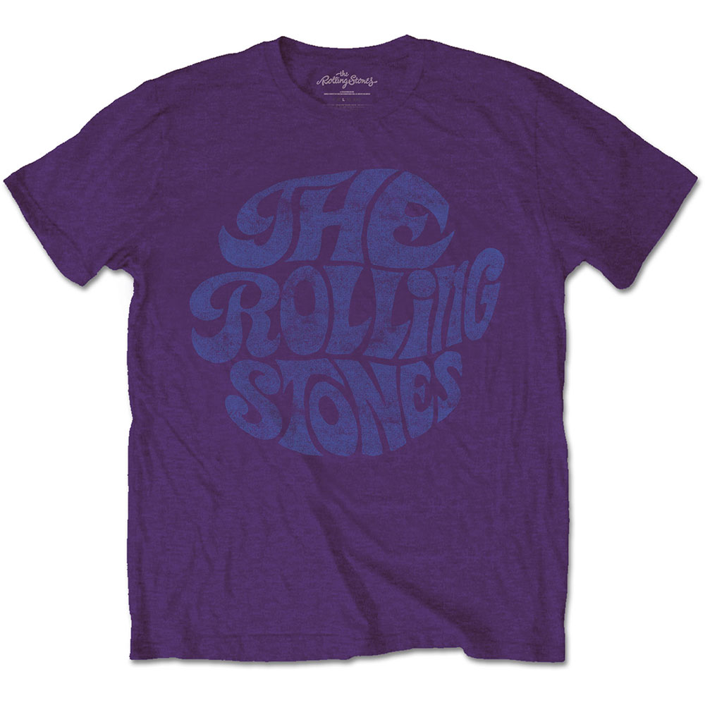 Tričko The Rolling Stones - Vintage 70s Logo
