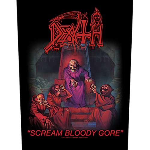 Veľká nášivka - Death - Scream Bloody Gore