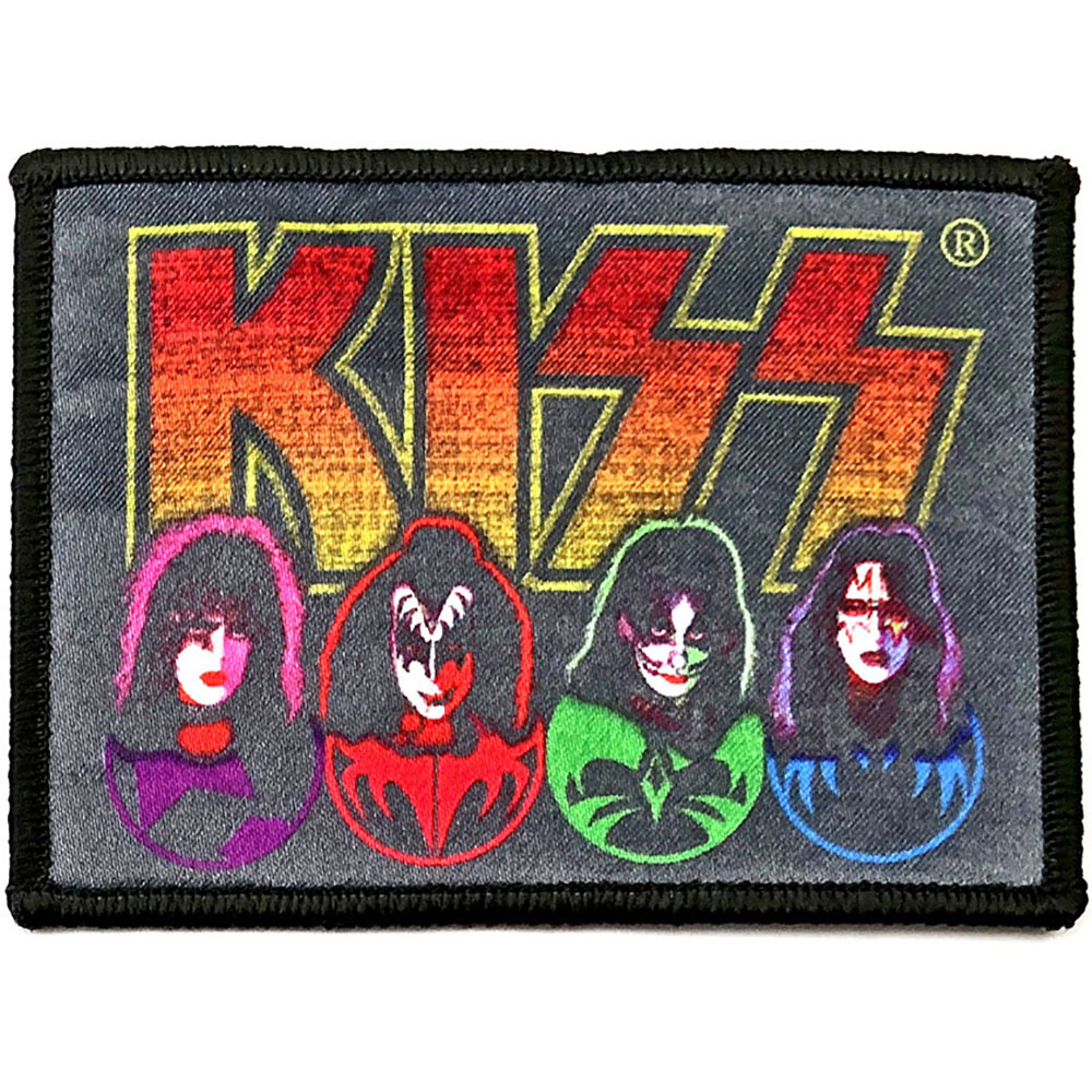 Malá nášivka - Kiss - Faces & Icons 