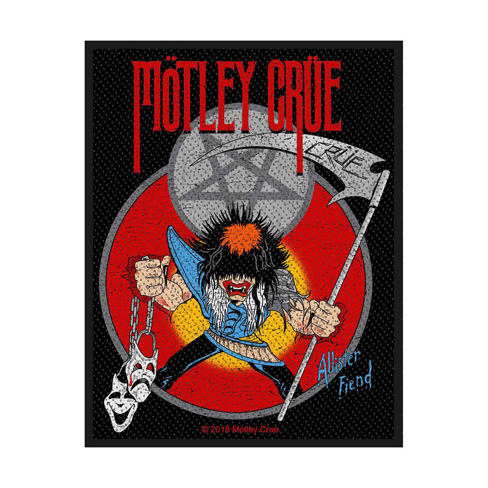 Malá nášivka Motley Crue - Allister Fiends