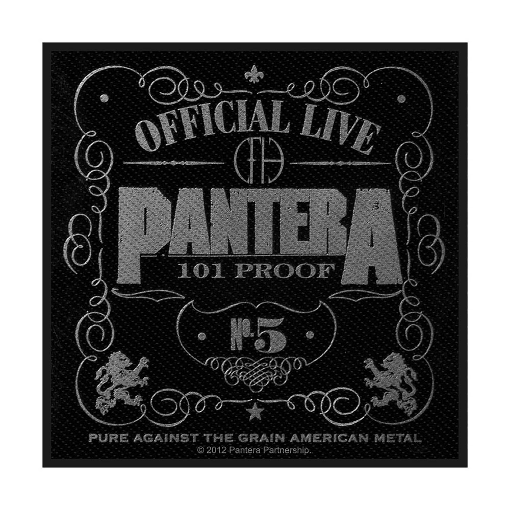 Malá nášivka - Pantera - 101% Proof