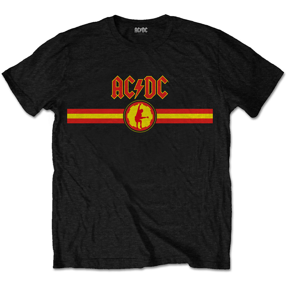 Tričko AC/DC - Logo & Stripe