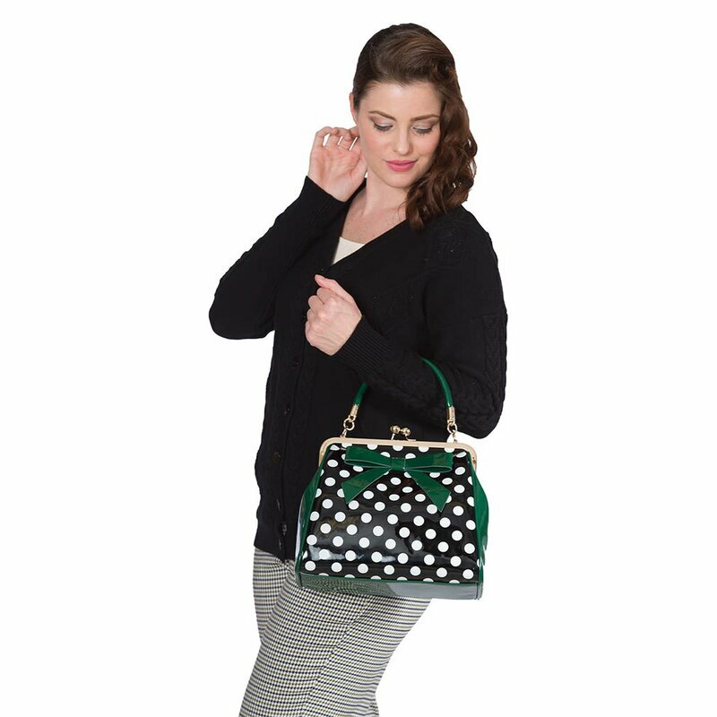 Kabelka Banned - American Polka (Green)