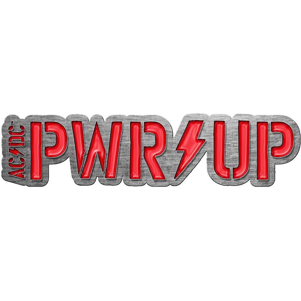 Kovový odznak AC/DC - PWR-UP