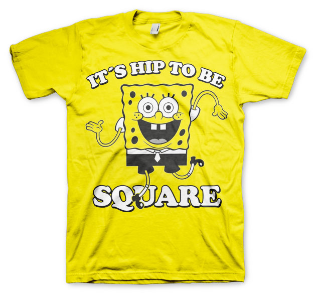 Tričko SpongeBob Squarepants Hip To Be Square
