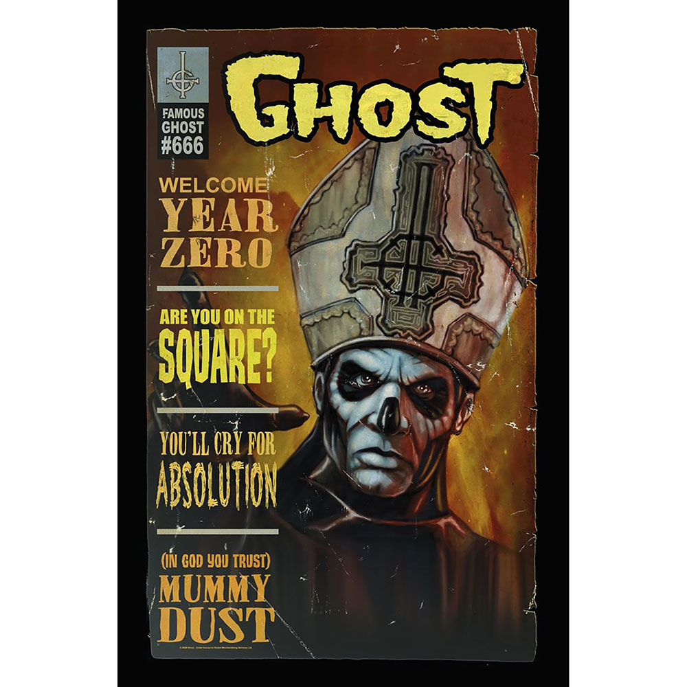 Textilný plagát Ghost - Magazine