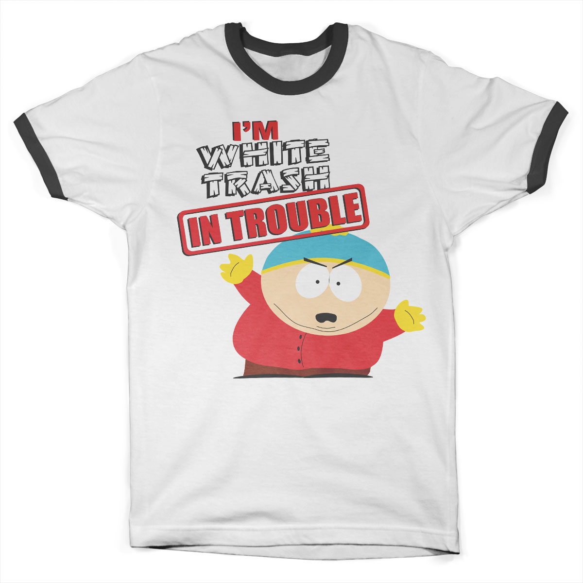 Tričko South Park - I'm White Trash In Trouble