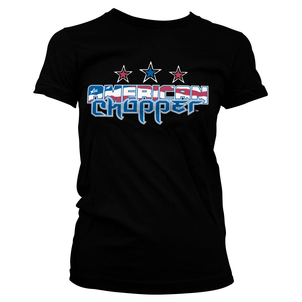 Dámske tričko American Chopper - Flag Logo