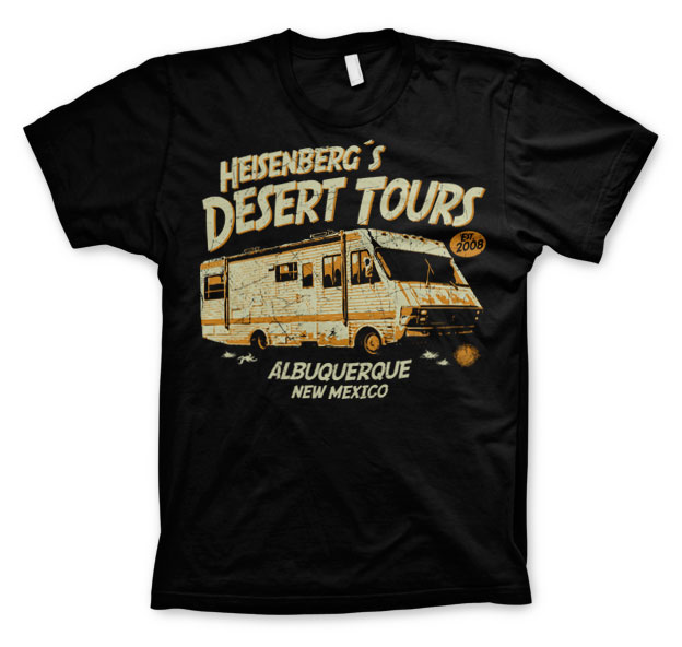 Tričko Breaking Bad - Heisenberg´s Desert Tours