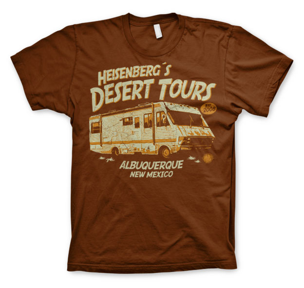 Tričko Breaking Bad - Heisenberg´s Desert Tours