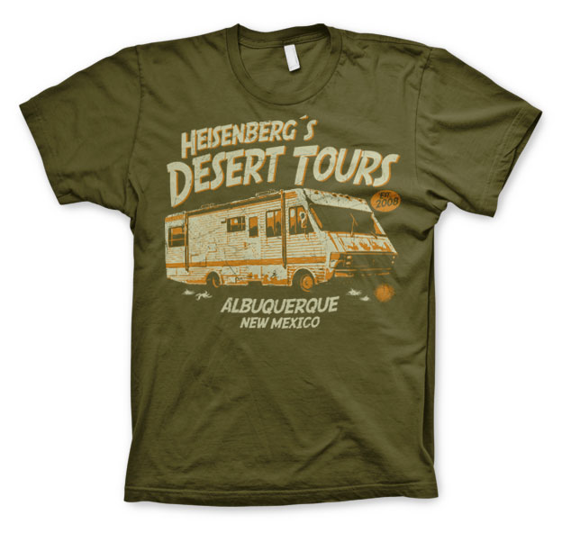 Tričko Breaking Bad - Heisenberg´s Desert Tours