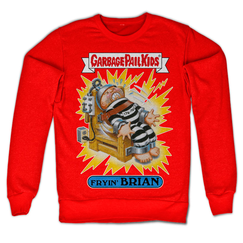 Sweatshirt Garbage Pail Kids - Fryin´ Brian